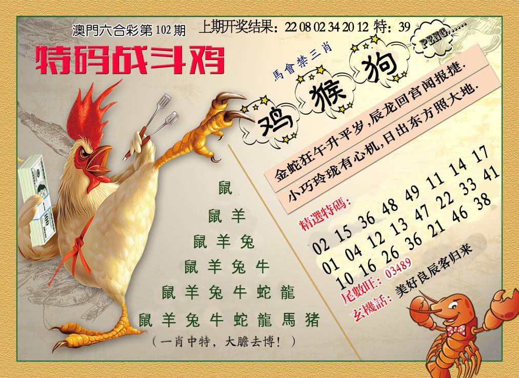 102期特码战斗机[图]